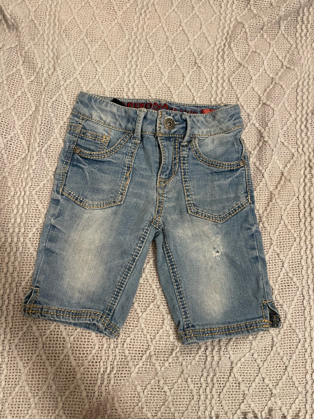 Arizona Jean Company Light Wash Kids Denim Shorts